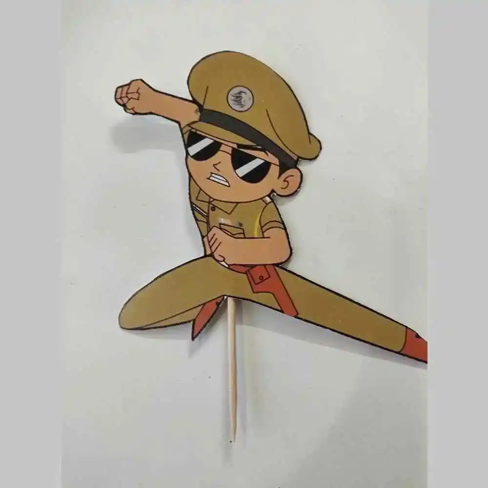 Little Singham Personalized Cake Topper Online